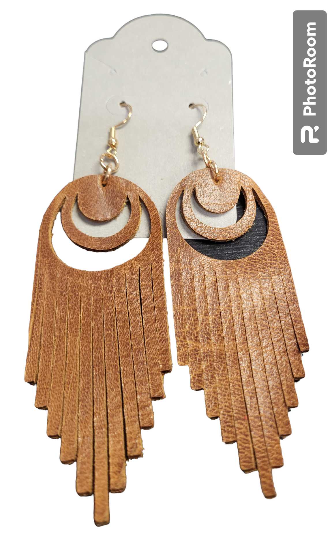 Brown fringe deals earrings paparazzi